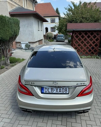 Mercedes-Benz CLS cena 149600 przebieg: 184250, rok produkcji 2011 z Leśna małe 742